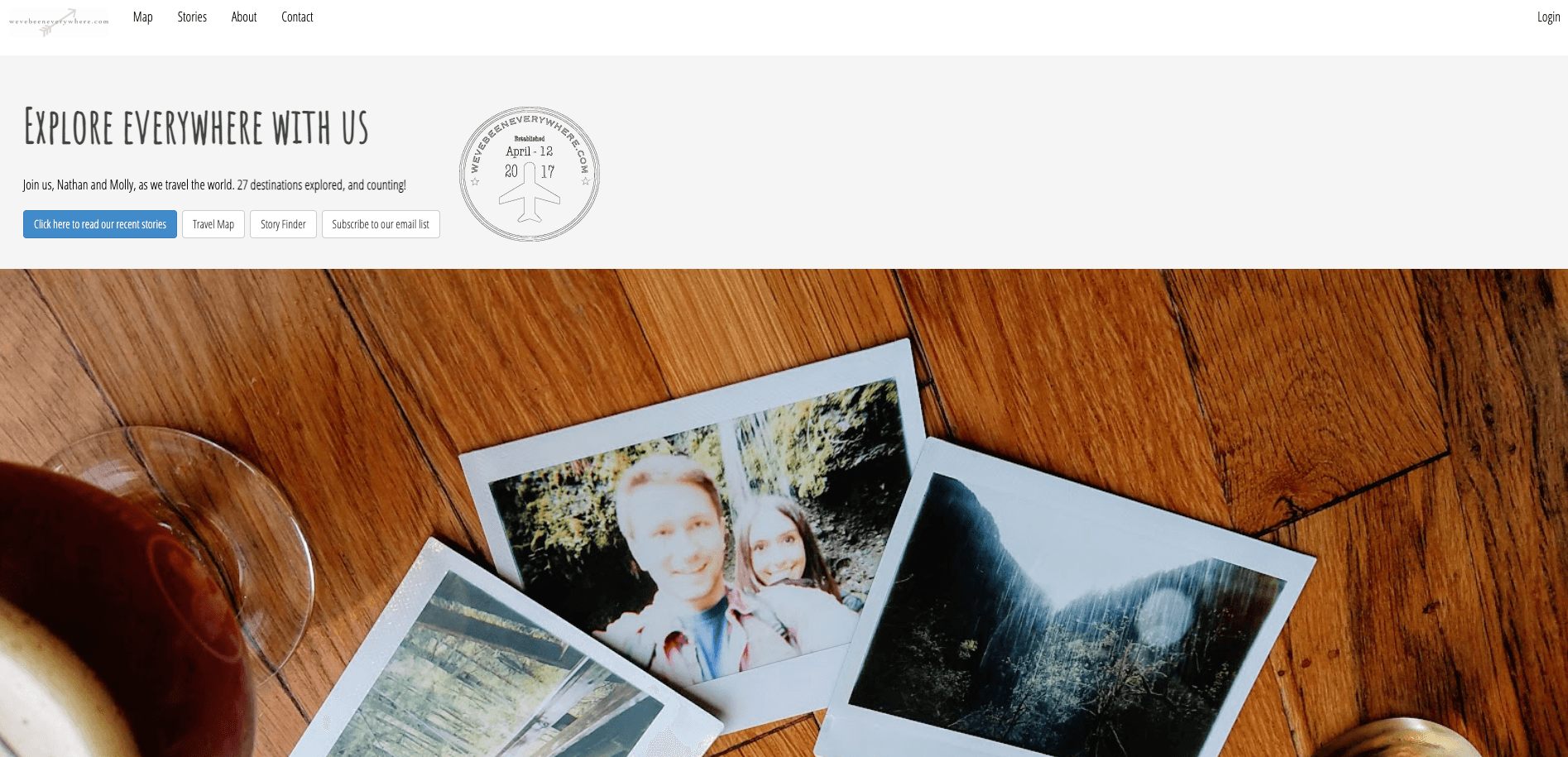 We’ve Been Everywhere travel project